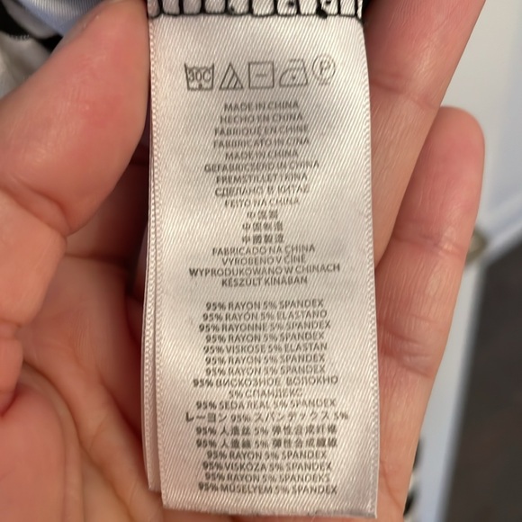 Michael Kors tshirt maxi dress in black and white  size S - Picture 6 of 6